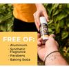 Rustic MAKA Natural Deodorant, Takes Two To Mango (Mango + Lime), Free of Aluminum, Baking Soda & Parabens, Activated Charcoal + Magnesium, Continuous Odor Control
