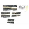 8PC Set Realistic Flame Large Ceramic Wood Ash Logs Fire pit Log Kit