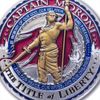 Armor Coin Captain Moroni LDS Swivel Keychain
