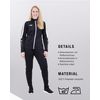 JAKO Damen Polyesterjacke Power, Schwarz, 40