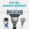 Gillette Mach3 Mens Razor Blade Refills, 15 Count, Designed for Sensitive Skin