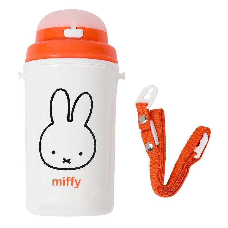 Kutsuwa MF814 Miffy Insulated Bottle with Straw, Kids Lunch Series ...