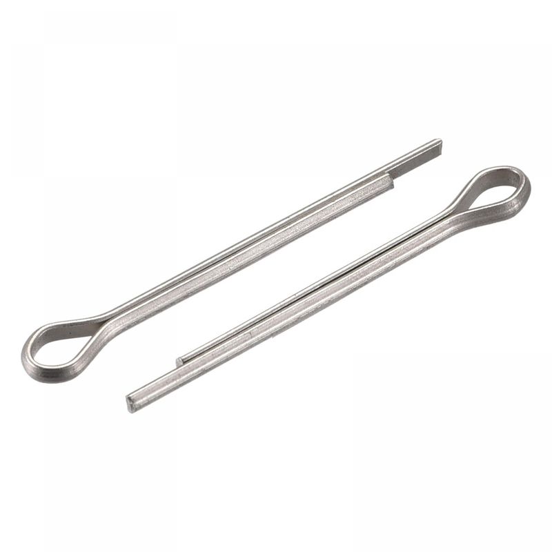 sourcing map Split Cotter Pin, 2mm x 25mm Stainless Steel Clip Fastener ...