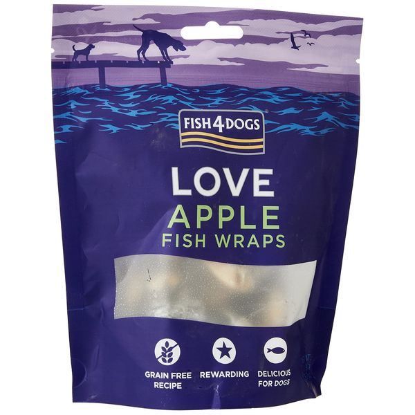 Fish 4 Dogs FISH 4 DOGS Apple Wrap 90g
