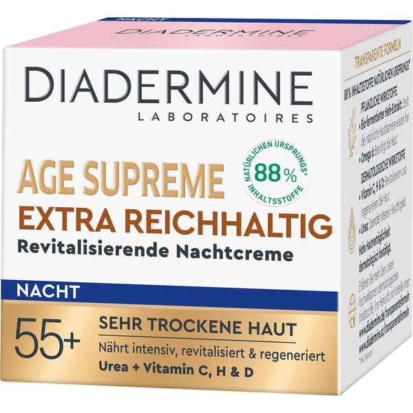 DIADERMINE Age Supreme Extra Reichhaltig Revitalisierende Nachtcreme, 50ml