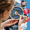 ASIRYVA 1 Pcs Embroidery Scissors with Protective Case, Sewing Scissors for Needlework, Thread Cutting, Handicrafts & DIY Projects (Blue)