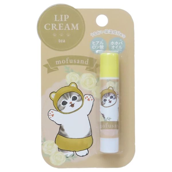 Mofusand Lip Balm MD Lipstick Kumanyan mofusand Shobido Cosmetics Goods Small Gift Present Tea Scent Character Goods Mail Order Cinema Collection