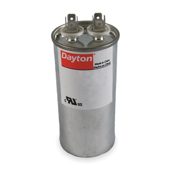 Motor Run Capacitor, 100 MFD, 370V, Round