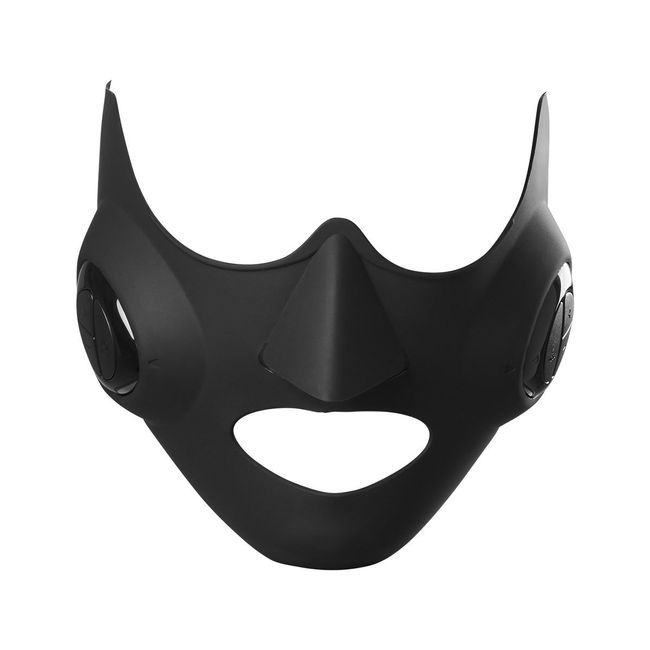 YA-MAN EP14BB Wearable EMS Mask, MediLift Facial Device, Small Face, Lift, Black