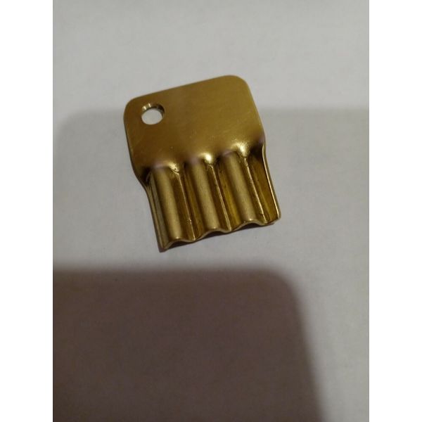 Universal Waffle Dispenser Key-Kimberly Clark-San Jamar-Solid Brass
