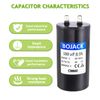 BOJACK CBB60 100uf 250 Volt 50/60Hz AC Capacitor Round Run Start Capacitor
