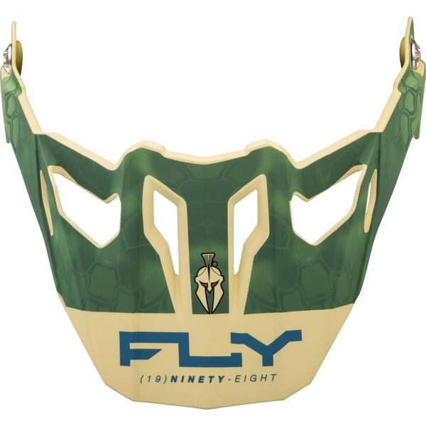 Fly Racing Visor for Trekker Kryptek Conceal Helmet - Matte Tan/Sage/Black