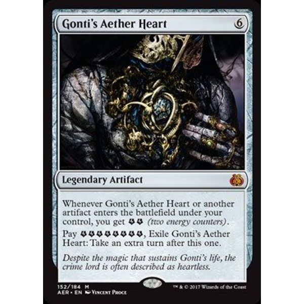 Magic The Gathering - Gonti39;s Aether Heart (152/184) - Aether Revolt