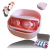 Archtypes Earplugs, Children, Children, Hypersensitivity, Soundproof, Live Concerts, Not Fully Sound Insulation, For Airplanes, Sleeping, Studying, Silicone, Noise Canceling, Bat Pins (Pink)