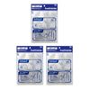 Yanoman 4-Pocket Card Sheet, Set of 3