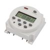 Akozon Digitally Displayed Timer Switch 1S ~ 168h 5VA Small Timer Switch 7 Days Programmable for Electronic Control (12V DC)