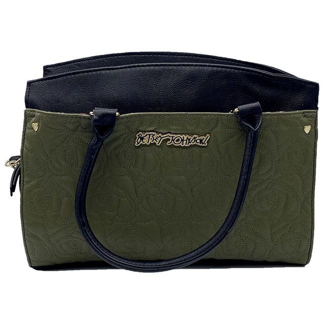 Betsey Johnson Compartment Satchel Bag Womens Style : Bm19600