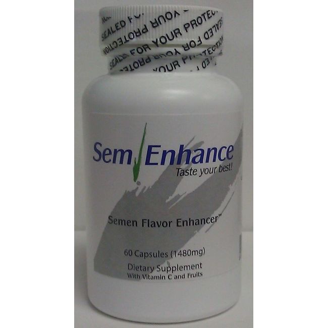 Semenhance - Make Your Semen Taste Fruity! 60 Capsules-Cum Sweeten the Deal