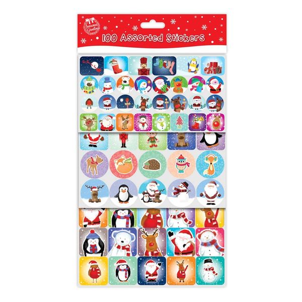 Tallon Assorted Christmas stickers