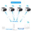 ANRAN Solar Battery Powered Wireless Outdoor Security Camera System 2K WiFi Home