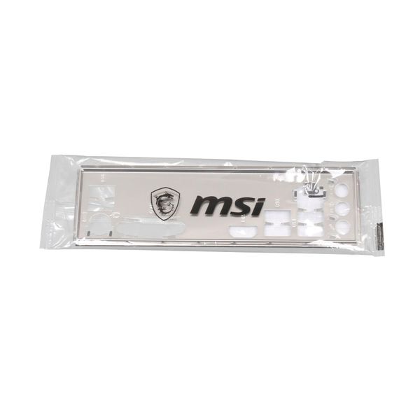 MSI E21-7C88020-C22 Original I/O Faceplate Black for B460M-A Pro