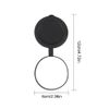 10x42 Optics Binocular Caps, Objective Lens Caps Rubber Waterproof Binoculars Protective Covers for Compact Binoculars