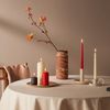 bolsius - Stabkerzen - 18 cm - Im 8er-Karton Dark Red