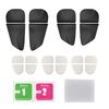 PlayVital 2 Pair Shoulder Button Extension Trigger for PS5 Controller, Game Improvement Adjuster for PS5 Edge, Bumper Trigger Extender for PS Portal Compatible [Black]