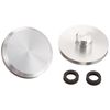 Active (Active) Aluminum Front Fork Cap Silver [GPZ900R (A7 -)】 10370140