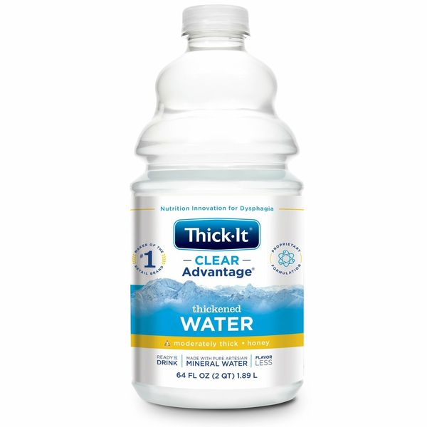 Thick-It Clear Advantage Thickened Water Unflavored 64 oz. Bottle 4 Ct