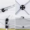 10x10 FT Pop-Up Foldable Waterproof Canopy Tent Adjustable Heights Portable Bag