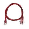 sourcing map 10pcs Prewired 0805 Red Surface Mounted Devices LED Light Emitting Diode - DC1.8-1.9V Micro Soldered Mini LED Light