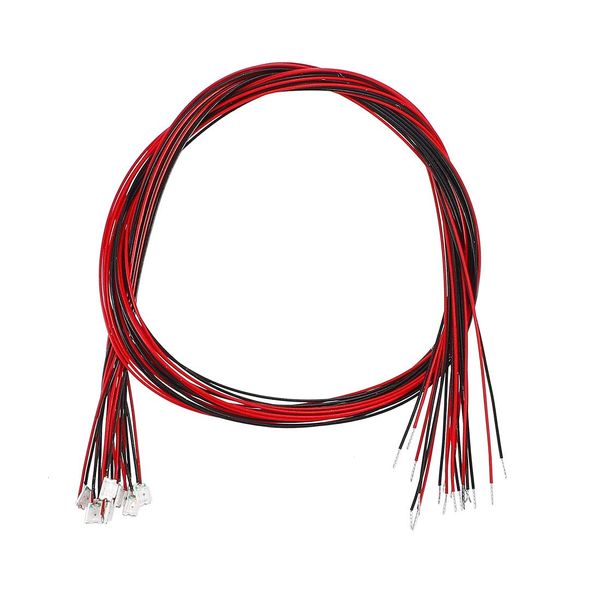 sourcing map 10pcs Prewired 0805 Red Surface Mounted Devices LED Light Emitting Diode - DC1.8-1.9V Micro Soldered Mini LED Light