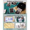 Phomemo M02 Mini Pocket Printer- Inkless Note Printer Portable Bluetooth Thermal Printer Pocket Printer Compatible with iOS + Android for Organizing Office Documents, Work List Printing, Black