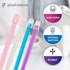 100 ASSORTED Dental Saliva Ejectors Ejector Disposable Suction Tips (1 Bag)