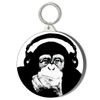 Gift Insanity CHIMP AND HEADPHONES 45mm Keyring