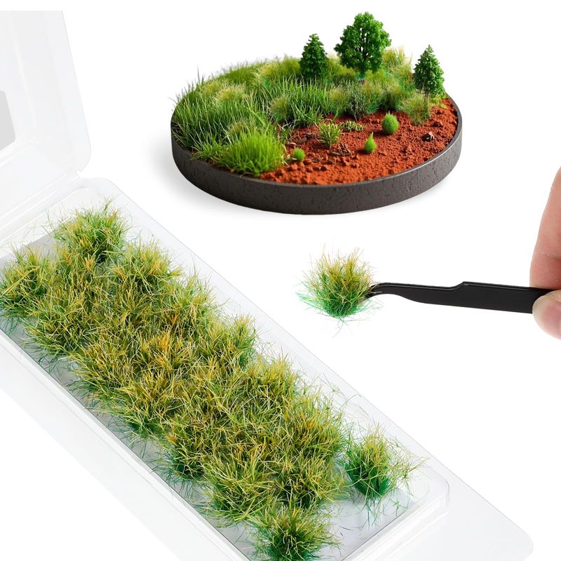 Simulation Grass Static Grass Lowland Shrubs Artificial Grass Miniature ...