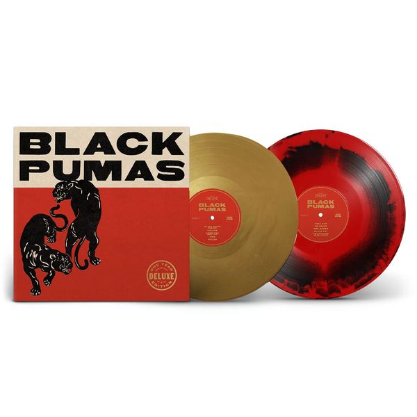 Black Pumas [Deluxe Gold & Red/Black Marble 2 LP]