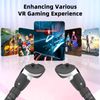 VR Handle Attachment for Meta Quest, Extension Controller Accesories, Virtual Reality Headset (Phantom, Quest 3/3S)