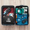 Traveling Backpack- Foldable collapsible lightweight backpack for travel (Black) 35 liters