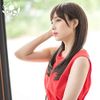 Almond Long Wig, Dark Mocha, Hand Planted, Made of Japanese Fiber, Smooth, Straight, Long, Layered Cut