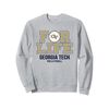 Georgia Tech Yellow Jackets Volleyball For Life Gray Sweatshirt