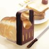 RetroFun Bread Slicer Foldable Loaf Cutter Adjustable Plastic Toast Slicer Machine Kitchen Baking Bread Loaf Cutter Tool for Homemade Bread