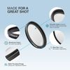 Polaroid Optics 3 Piece Filter Kit Set [UV,CPL,FLD] , 86 mm