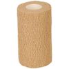 Medline Self Adherent Cohesive Wrap Bandage, Latex-Free, 2" x 5 Yards, Tan (36 Count)