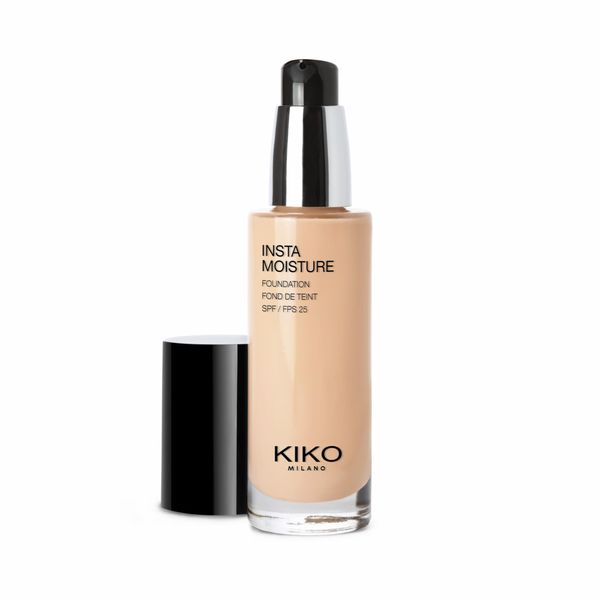 KIKO Milano Instamoisture Foundation 04-1.5N, Fondotinta Fluido Perfezionante Ed Idratante Spf 25