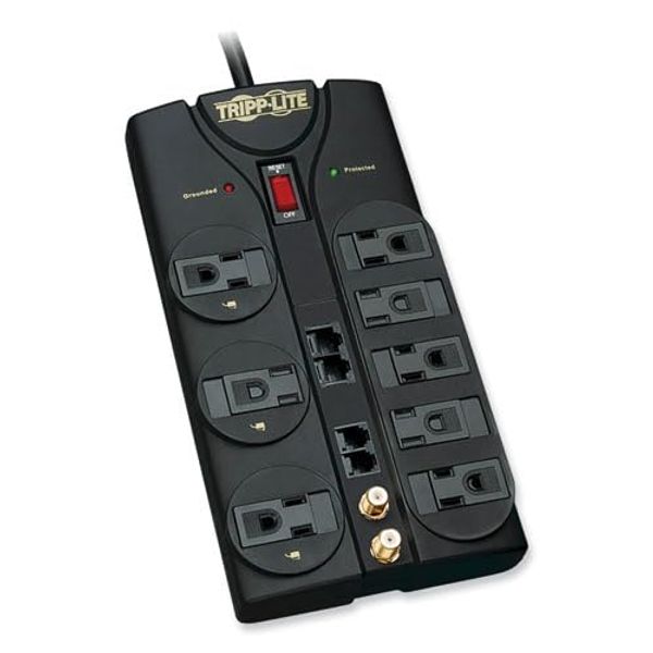 TRPTLP810NET - Tripp Lite Protect It! TLP810NET 8-Outlets Surge Suppressor