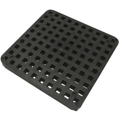 Grate, Plastic, Black, 10 in.