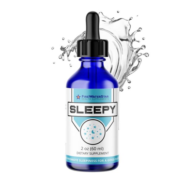 Sleepy Liquid Drops with Melatonin, Magnesium, L-Theanine - Sleep Support
