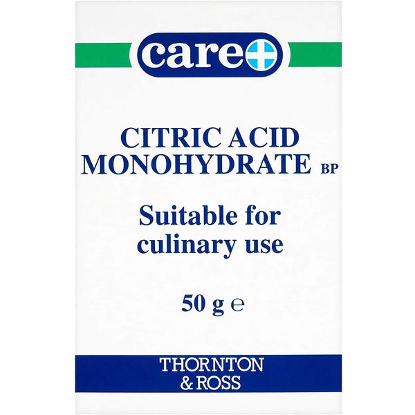 12 x Care Citric Acid Monohydrate BP 50g
